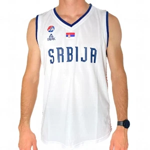 Kosarkaski Dres Srbije Oi Beli Bogdanovic Serbian