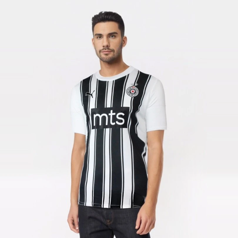 FC PARTIZAN PUMA BLACK-WHITE JERSEY | SERBIANSHOP.COM-1