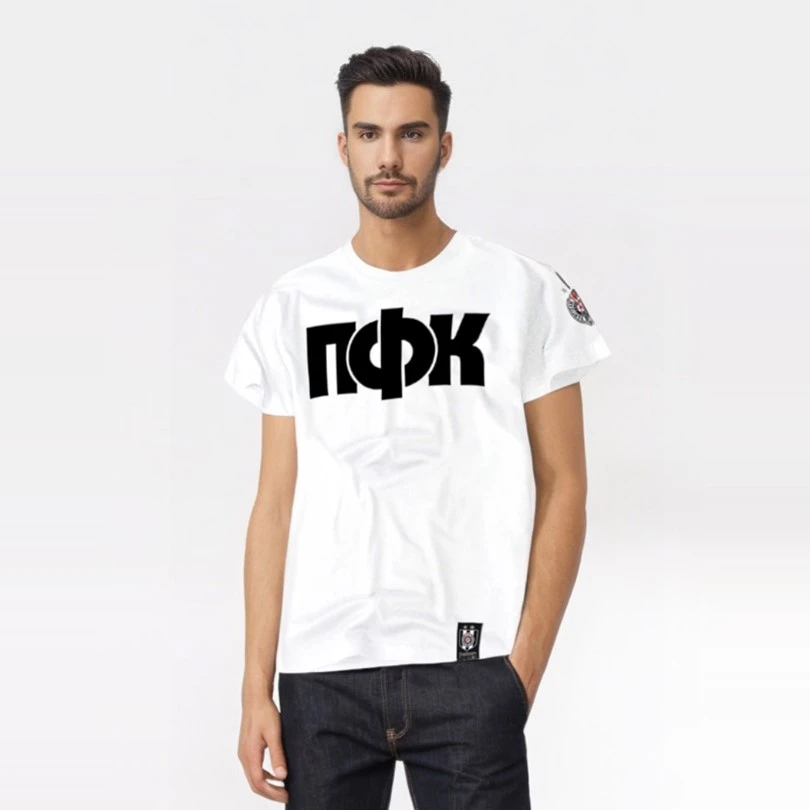 PFK T-SHIRT PARTIZAN BELGRADE WHITE-3