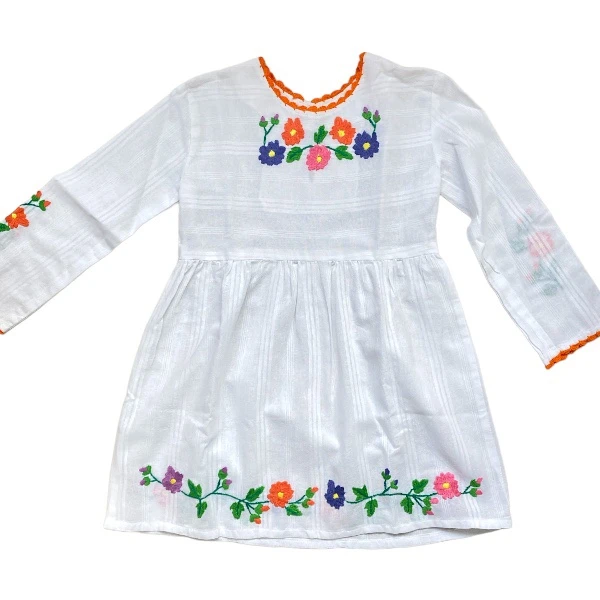 EMBROIDERED DRESS FOR GIRLS-3
