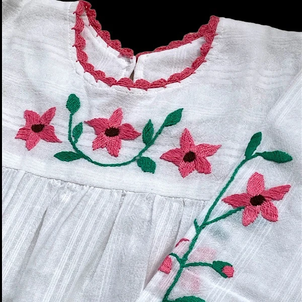 EMBROIDERED DRESS FOR GIRLS-2