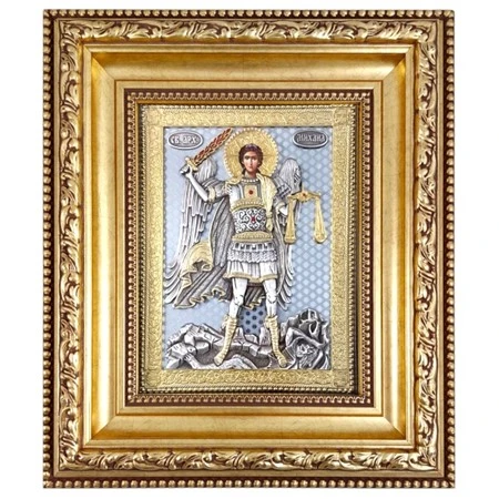 METAL ICON OF THE ST. ARCHANGEL MICHAEL-1