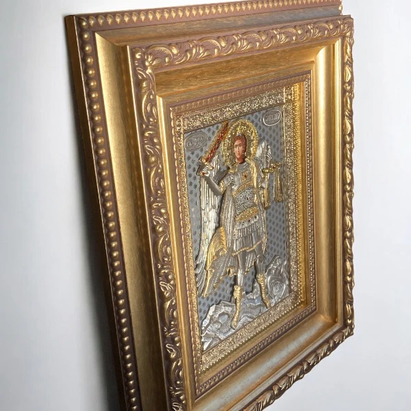 METAL ICON OF THE ST. ARCHANGEL MICHAEL-4