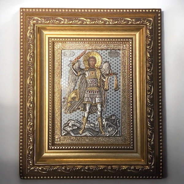 METAL ICON OF THE ST. ARCHANGEL MICHAEL-2