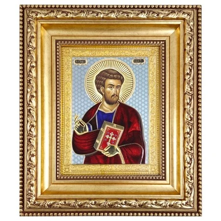 METAL ICON SAINT LUKA 42X36 CM-2