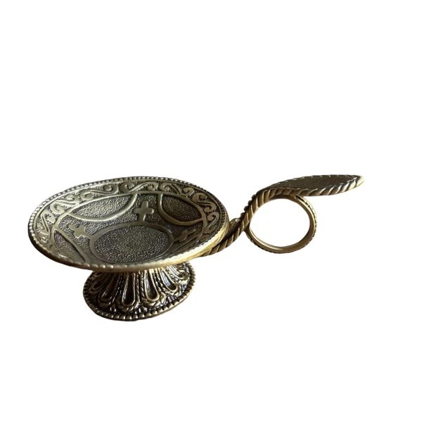 METAL CENSER - BRASS PATINA-1