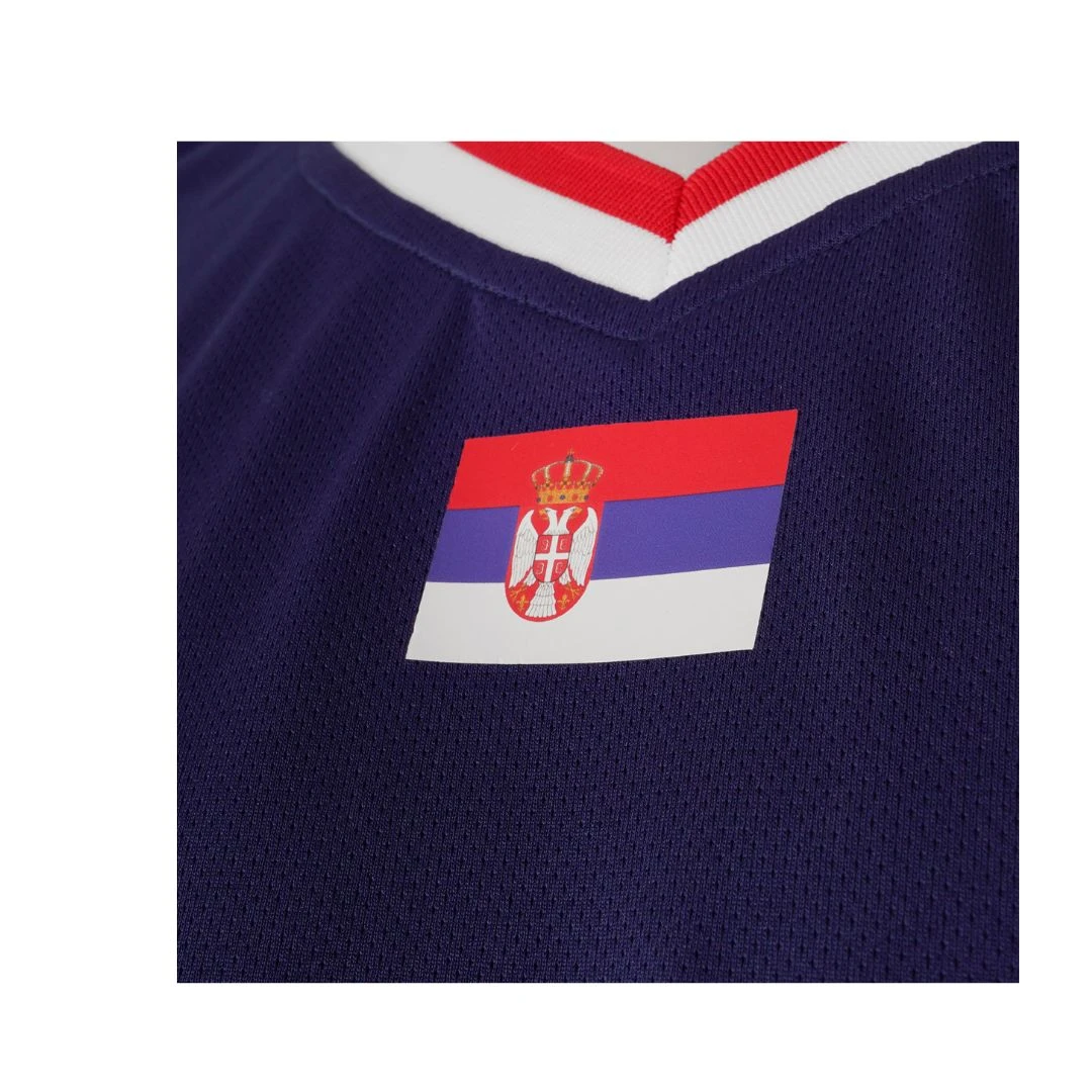 BASKETBALL KIT JERSEY AND SHORTS OF SERBIA OI 2024-3