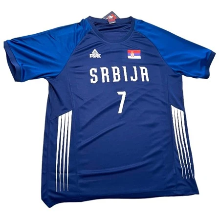 WARM-UP T-SHIRT OF THE BASKETBALL REPRESENTATION OF SERBIA - BOGDANOVIĆ 7-2