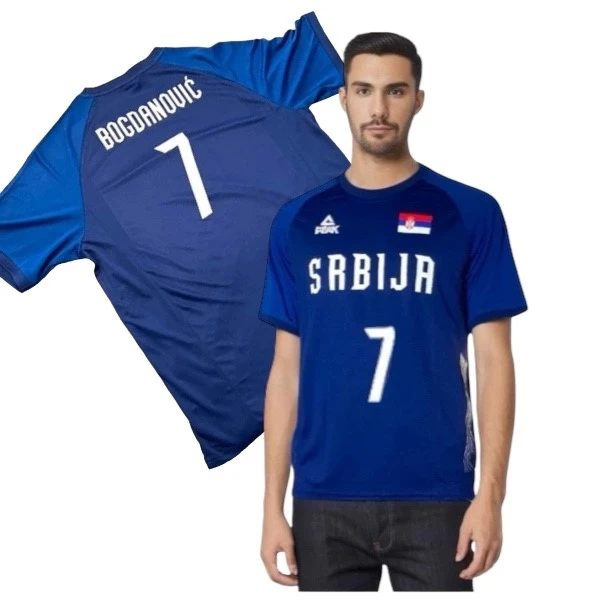 WARM-UP T-SHIRT OF THE BASKETBALL REPRESENTATION OF SERBIA - BOGDANOVIĆ 7-1