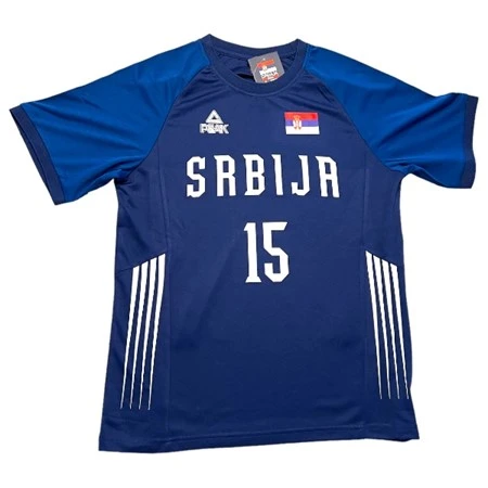 WARM-UP T-SHIRT OF THE BASKETBALL REPRESENTATION OF SERBIA - JOKIĆ 15-2