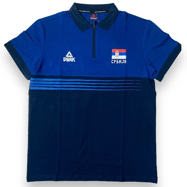 POLO SHIRT OF THE BASKETBALL REPRESENTATION OF SERBIA 2024 - TAGET-2