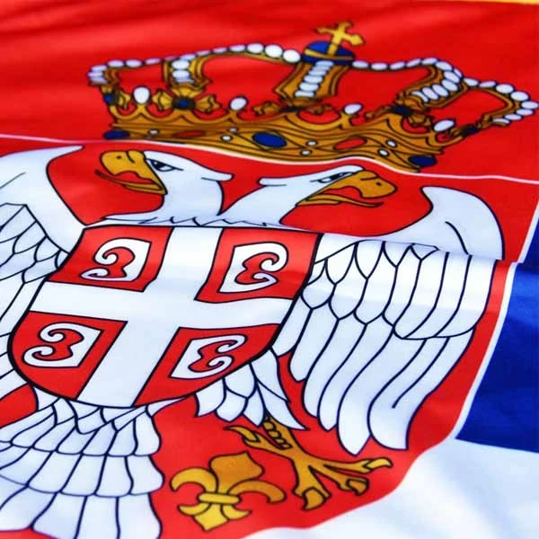 FLAG OF SERBIA, SATIN 225 x 150 CM-2